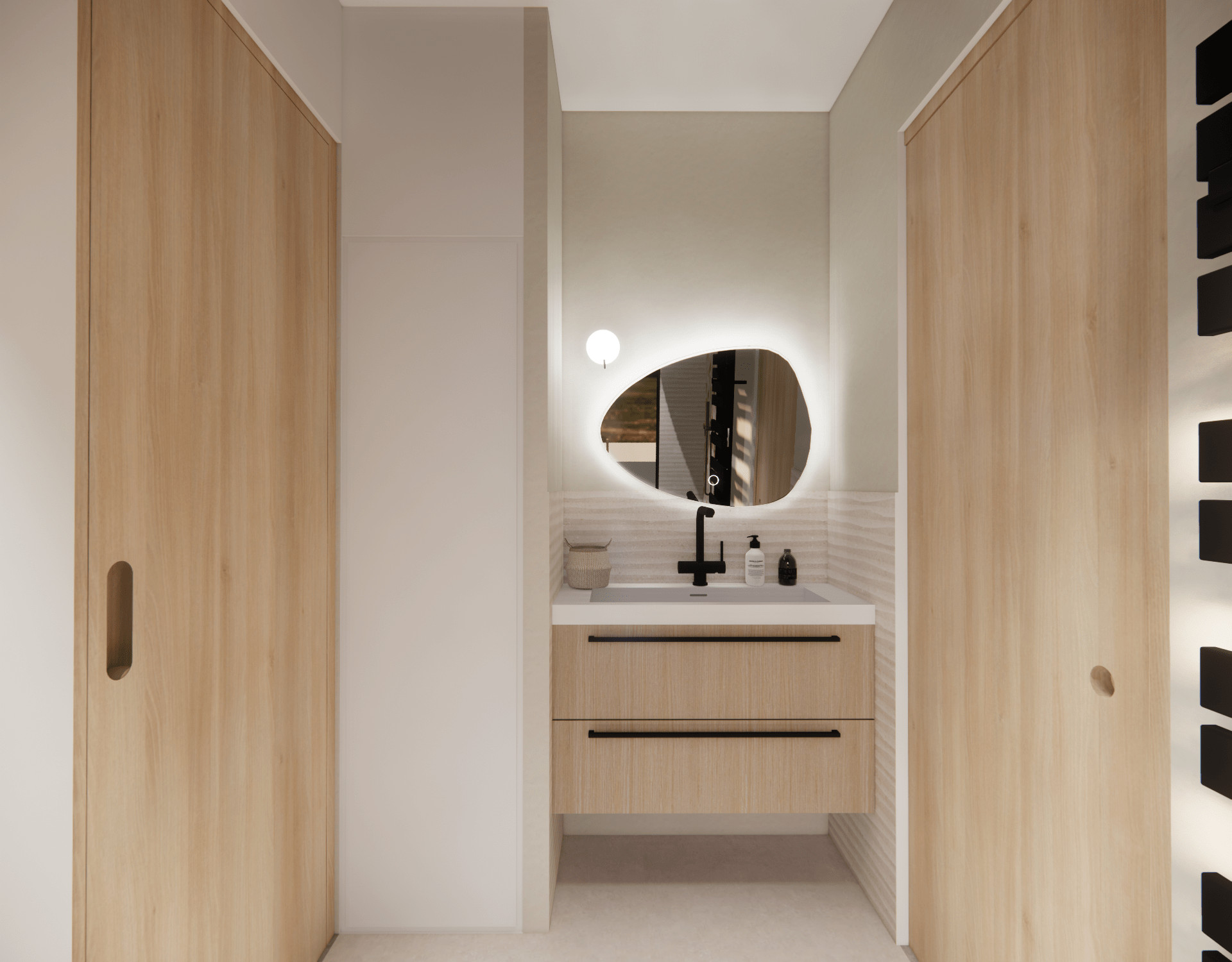 Rénovation - Les toilettes art déco par MLc Design intérieurs - Le Blog déco  de MLC