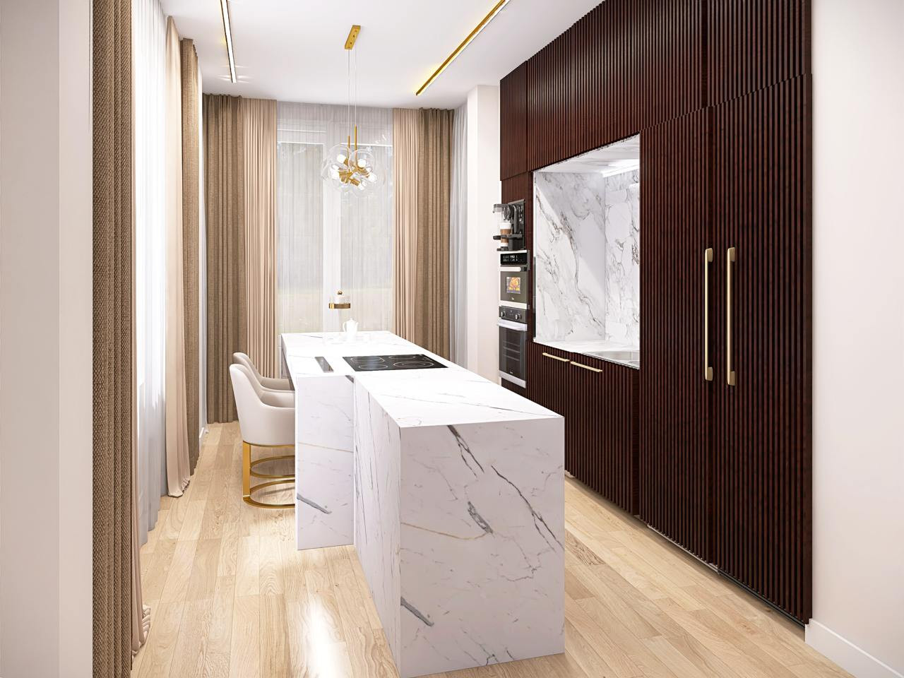 Загородный дом - первый этаж