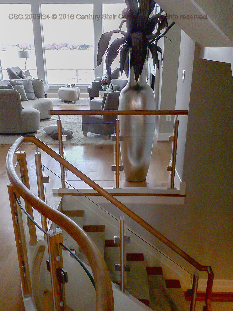 10_Modern Glass Stairway, Rockville, MD 20850