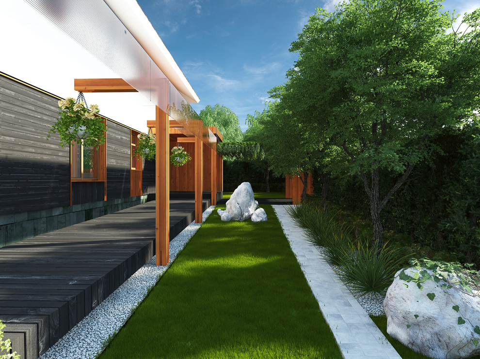 Реконструкция дома с благоустройством территории, М.О., Красногорский район