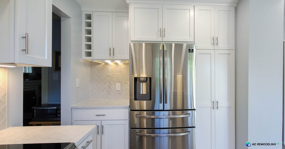 Inspiration for a transitional kitchen remodel in DC Metro