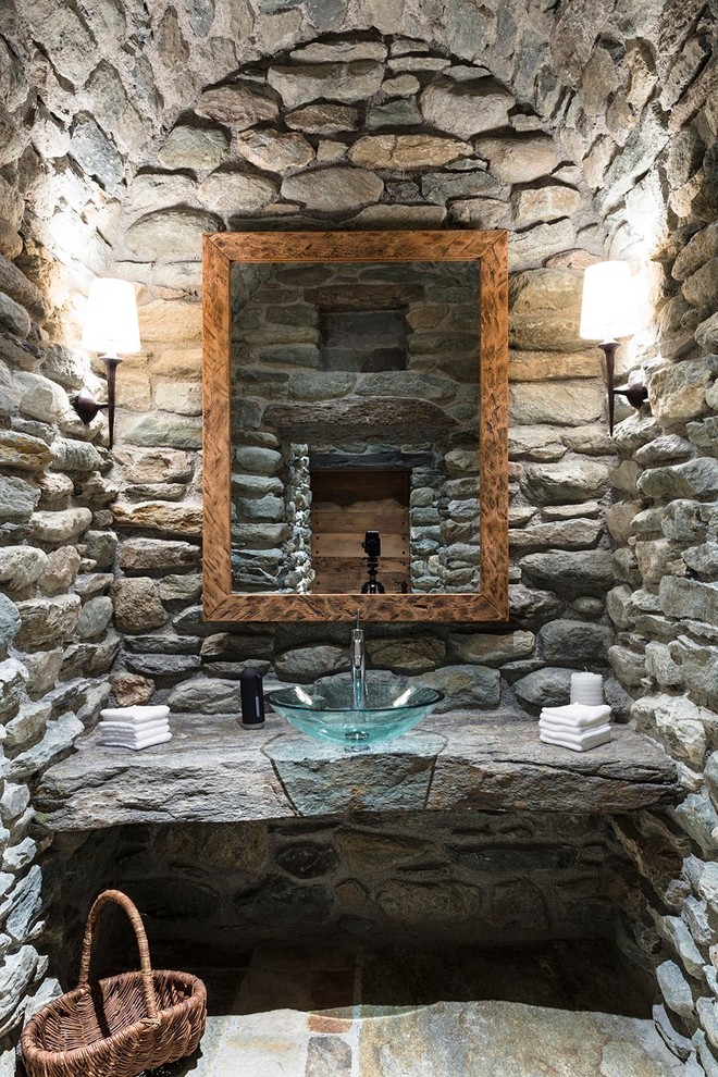 Home design - rustic home design idea in Denver