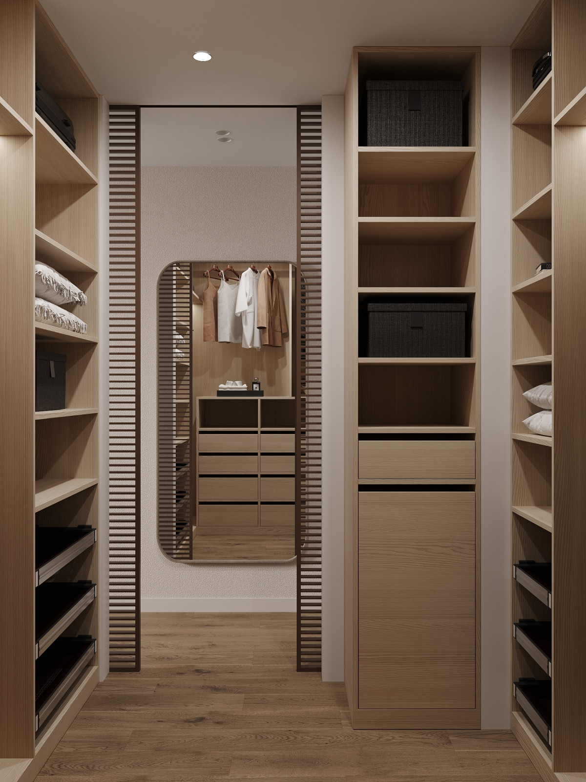 ЖК «Ultra City», квартира в стиле современный минимализм в теплой светлой гамме