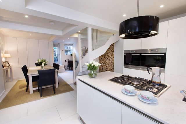 Harrogate basement Arredo3 kitchen contemporary-kitchen