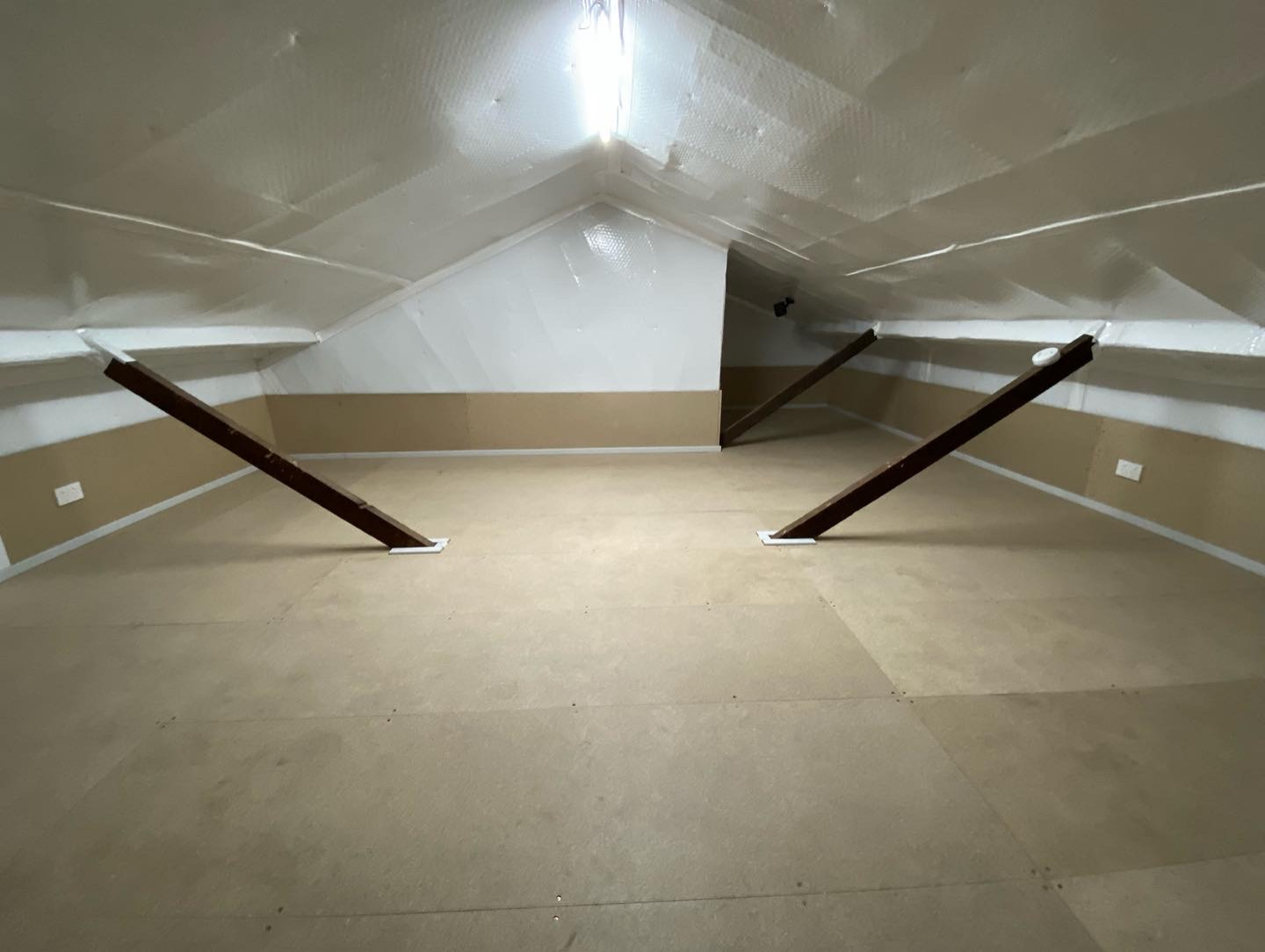 Dust Proof Attic Storage