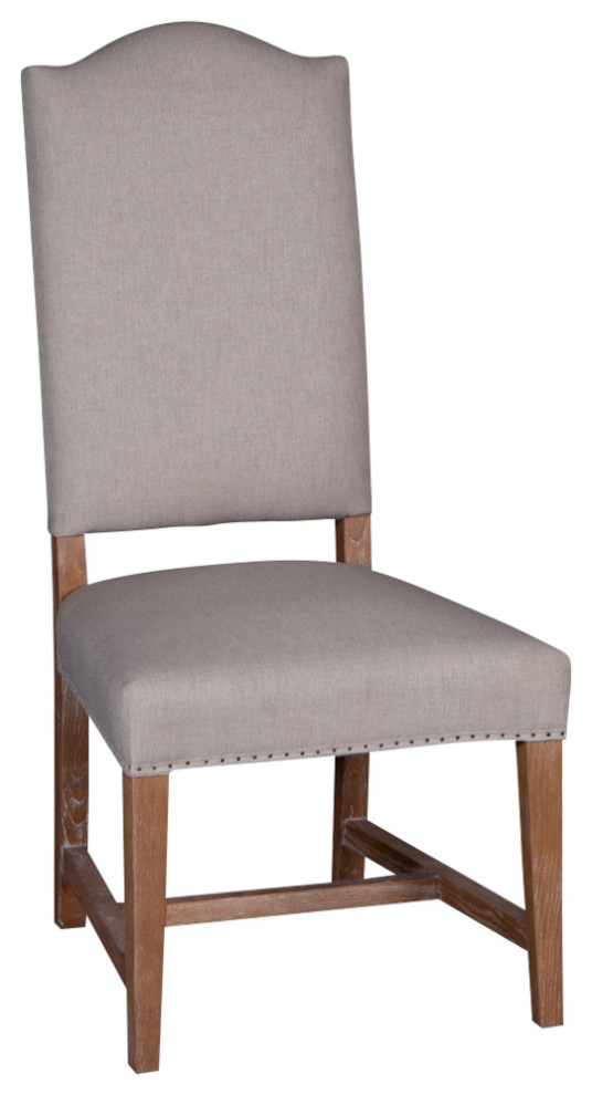 Pengrove Upholstered Formal Dining Chair, Set of 2 Transitional