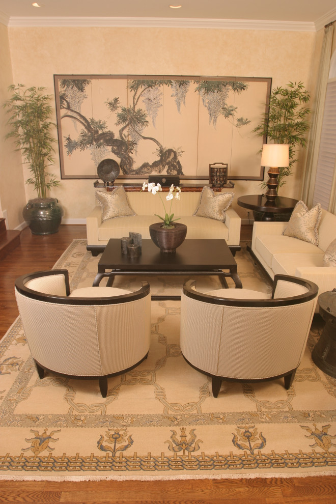 Transitional Living Room