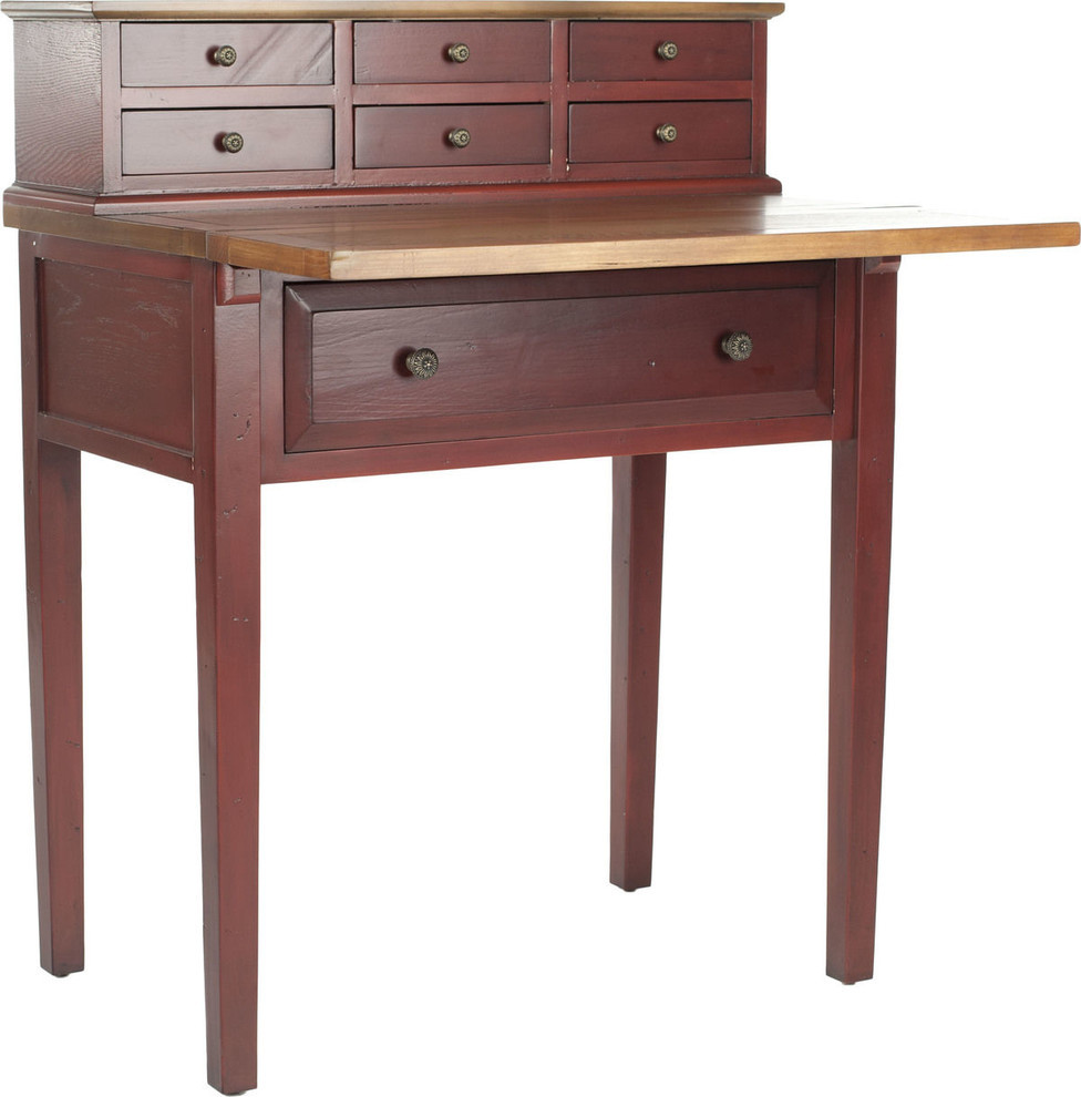 Abigail Desk Transitional Desks And Hutches By Hedgeapple