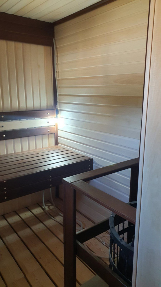 Отделка парной в частном доме