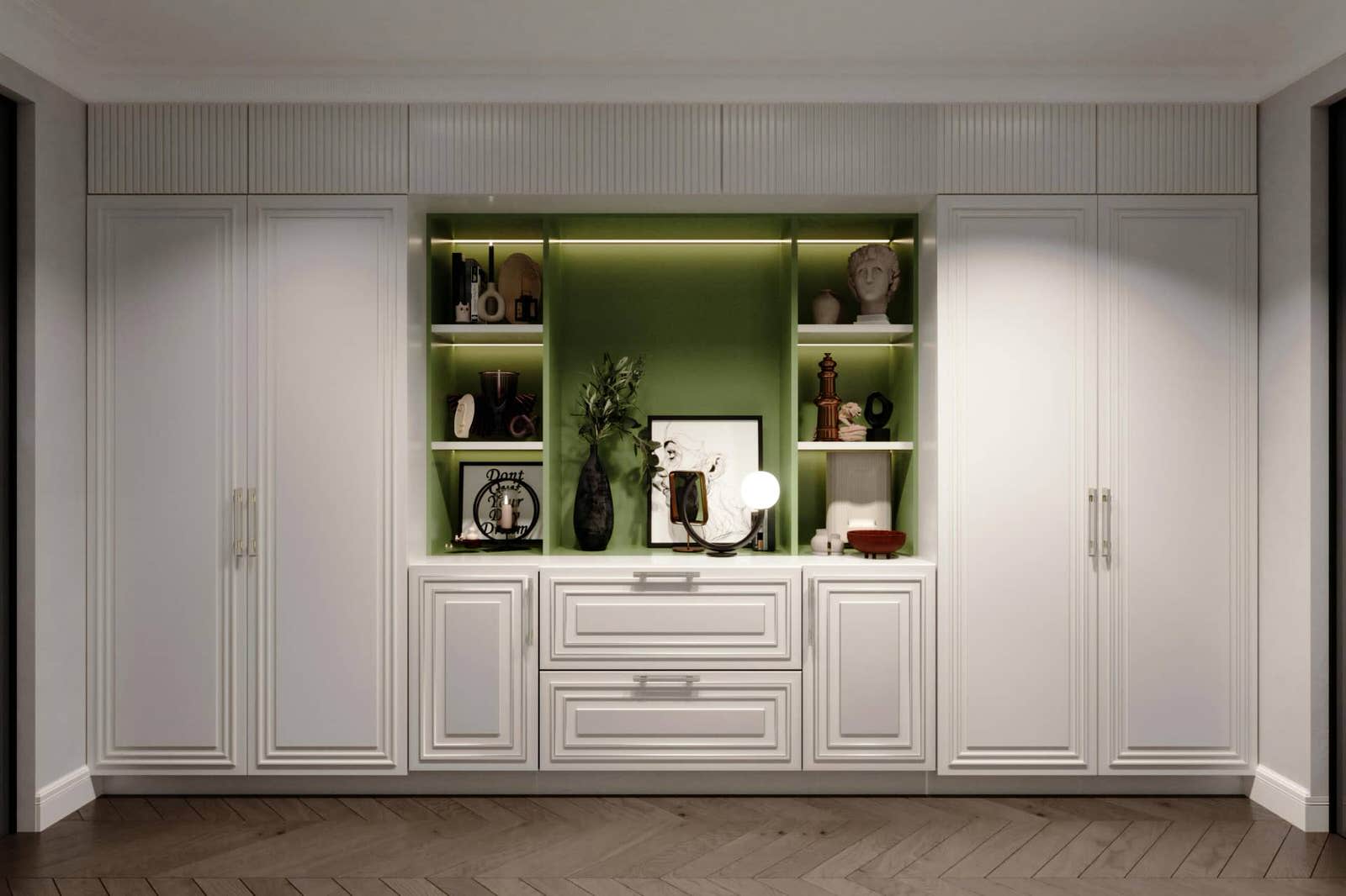 Дизайн и ремонт квартиры в ЖК "Триколор" — Квартира с секретом