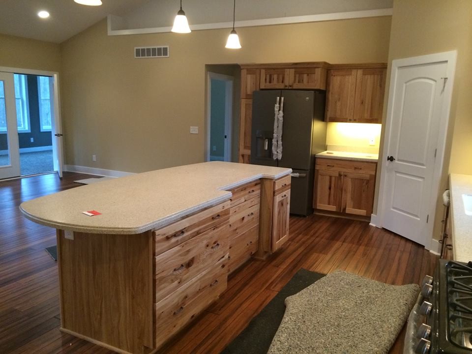 Rustic Hickory with Corian countertops Grand Rapids by