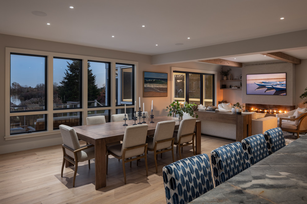 Ninigret Pond Haven - Beach Style - Dining Room - Providence - by ...