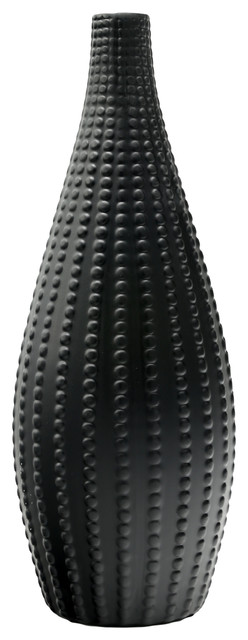 UTC21491 Ceramic Vase Matte Black - Contemporary - Vases - by ...