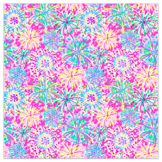 Oracal 651 Patterned Vinyl Boom Boom Pink