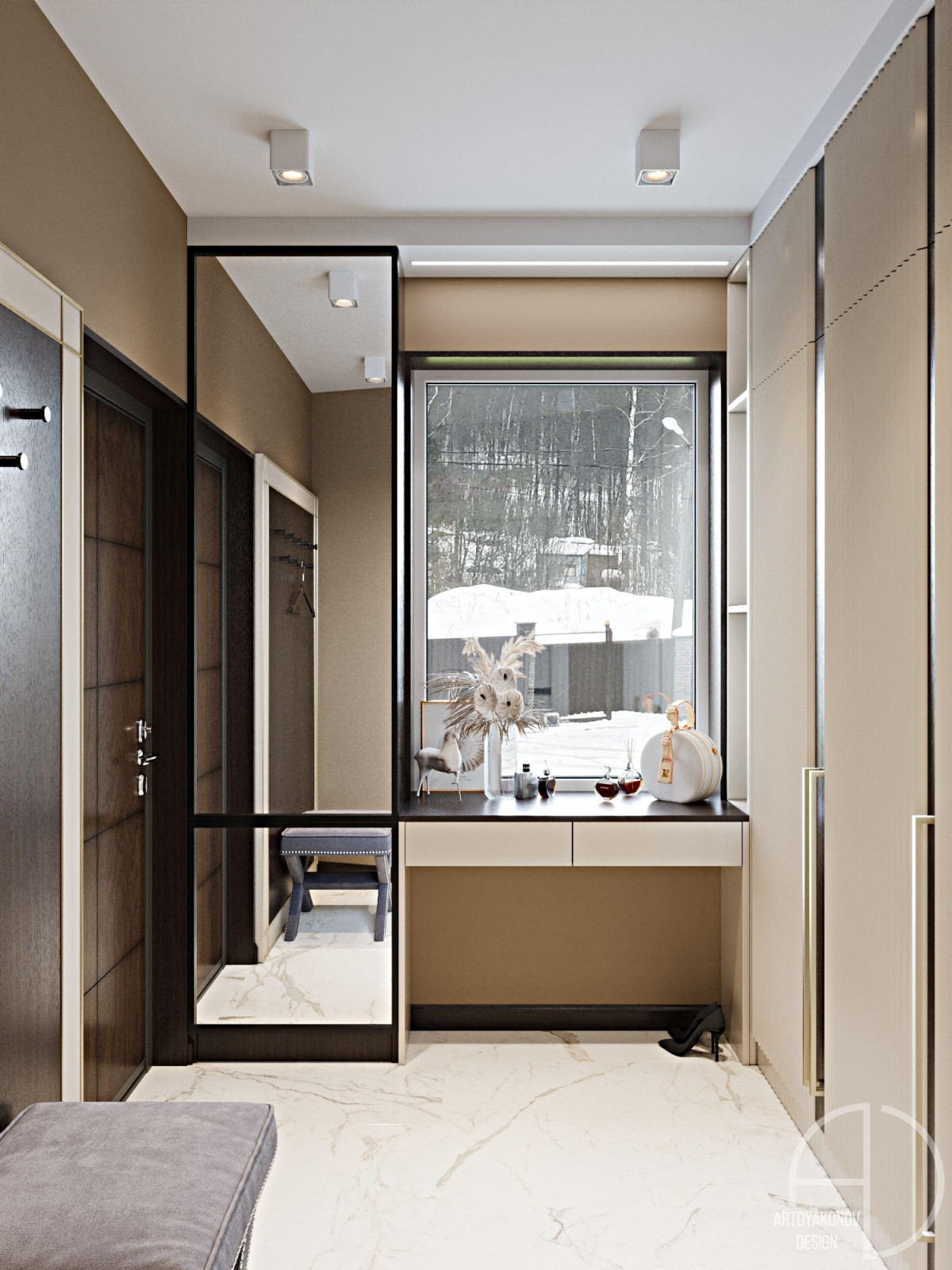 Дизайн интерьера загородного дома. Поселок Зеркальный 250 м2