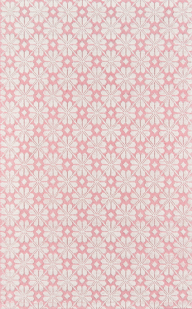 Madcap Cottage Lisbon Seville Hand Woven Area Rug Pink 8'6" X 11'6", 8