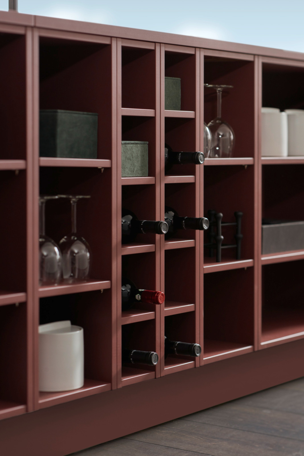 Platingrau Hochglanz