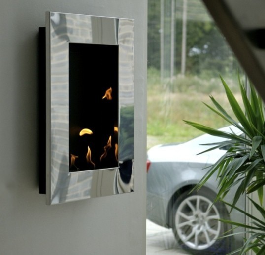 Настенные биокамины Decoflame New York Empire в интерьере