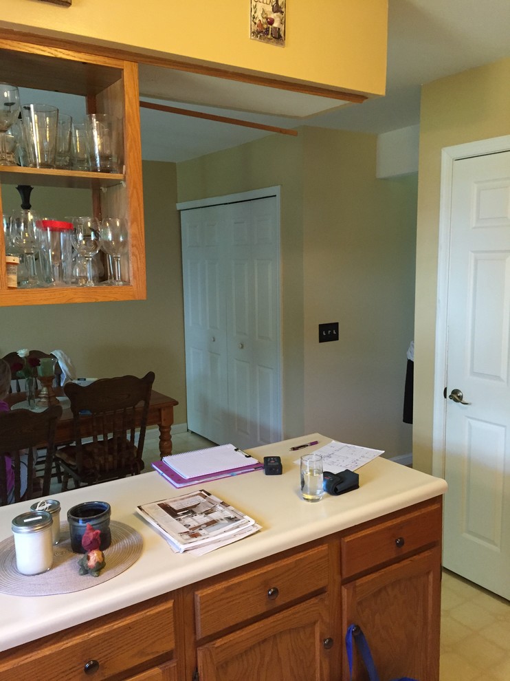 Bright Kitchen from Dark and Crowded, Harrisburg, Pennsylvaia