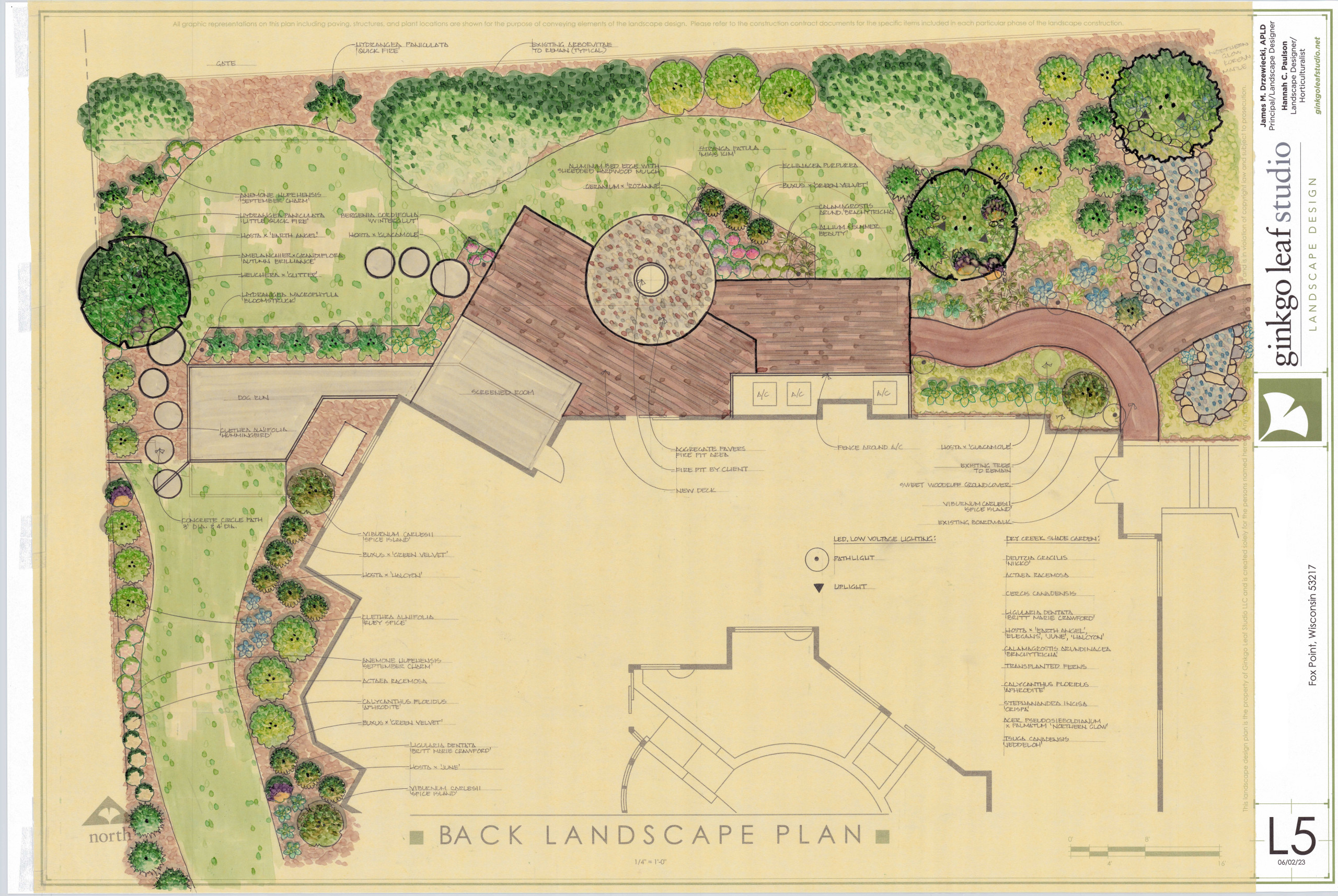 Mid-Century Landscape Design - Fox Point, WI