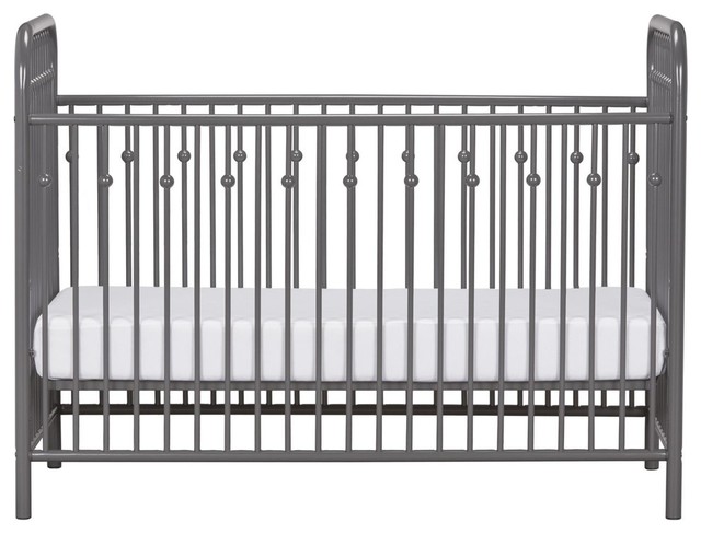 metal crib black