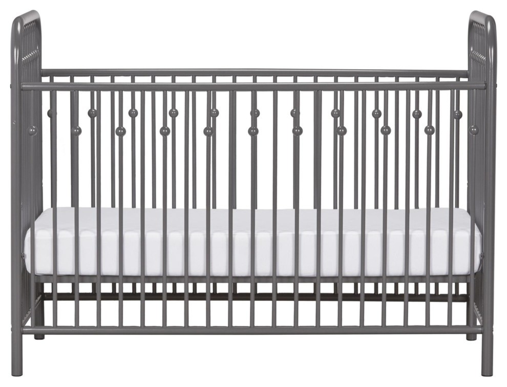 metal black crib