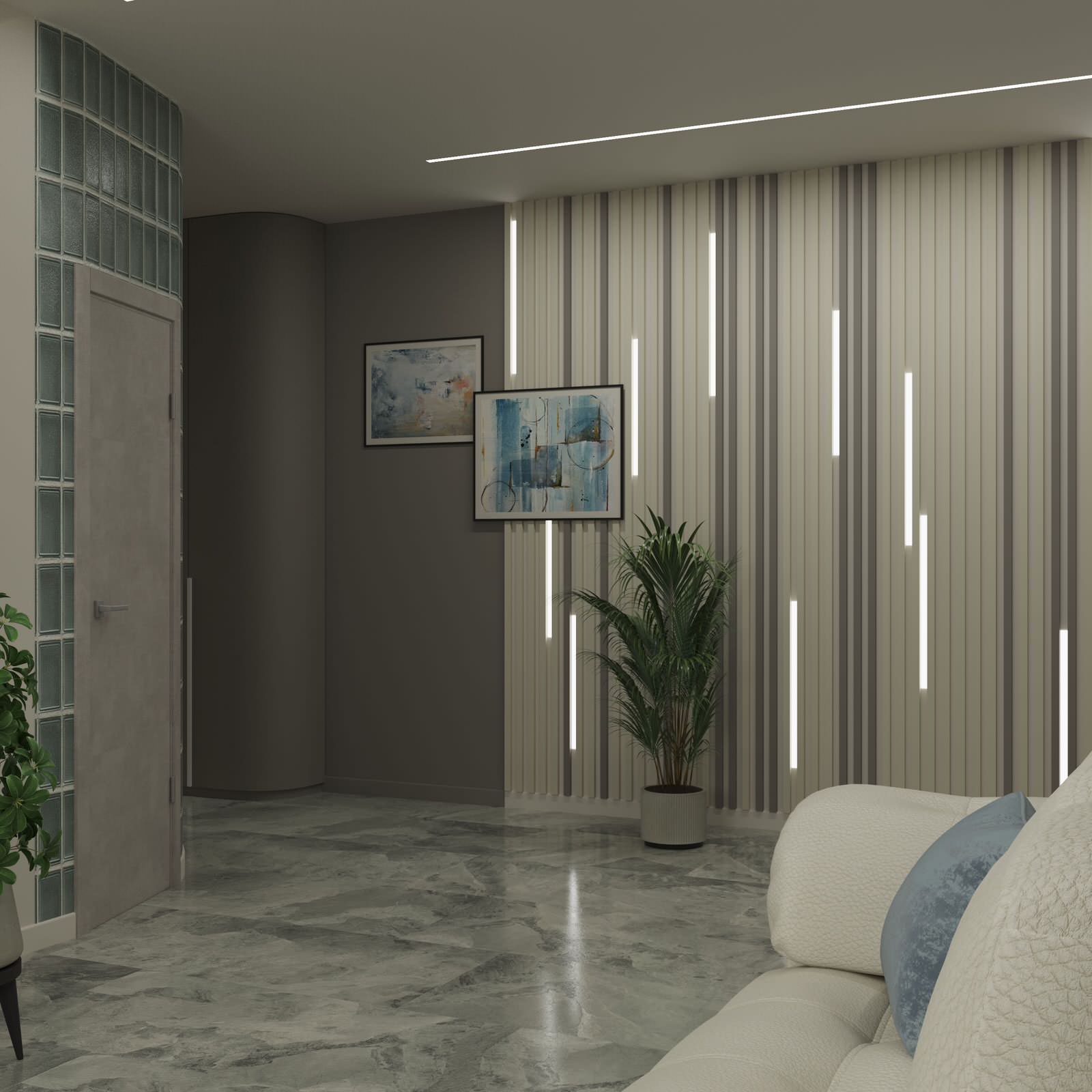 лаконичное пространство для семьи