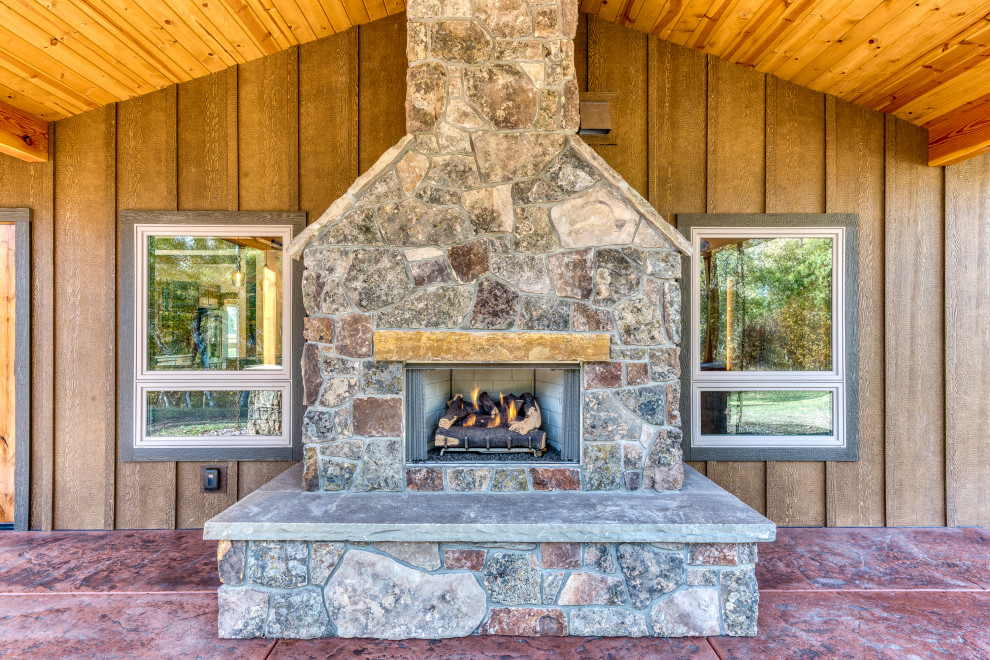 Home design - rustic home design idea