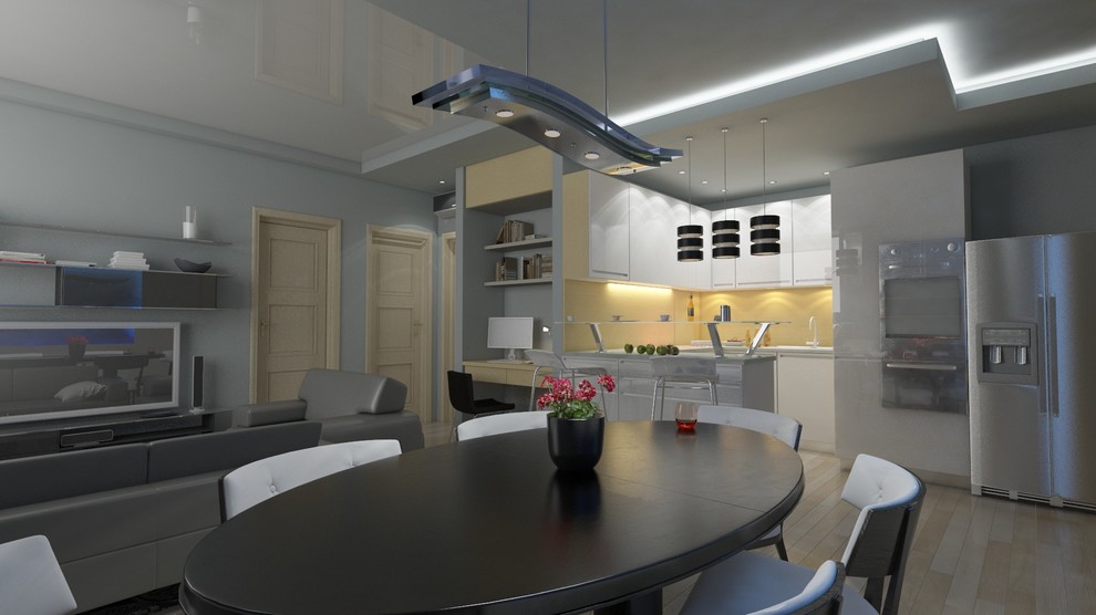 Чертаново,116 м2, современный интерьер