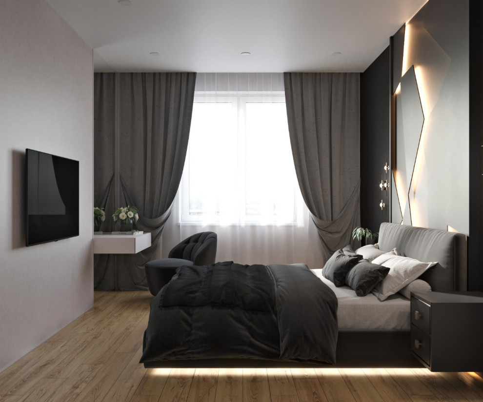 Уютный минимализм. Спальня