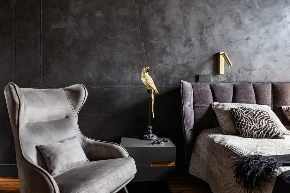 Черный интерьер 66м.кв.