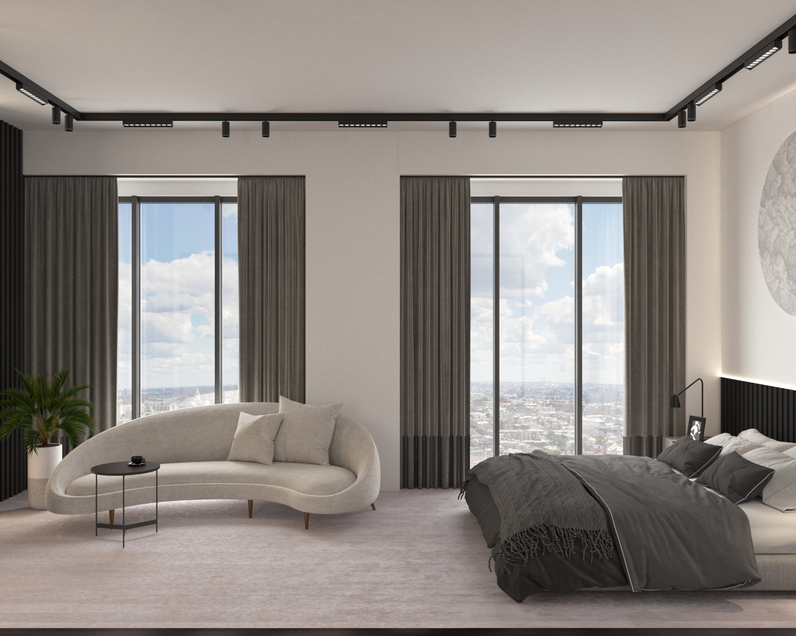 Четырехкомнатная квартира для семьи