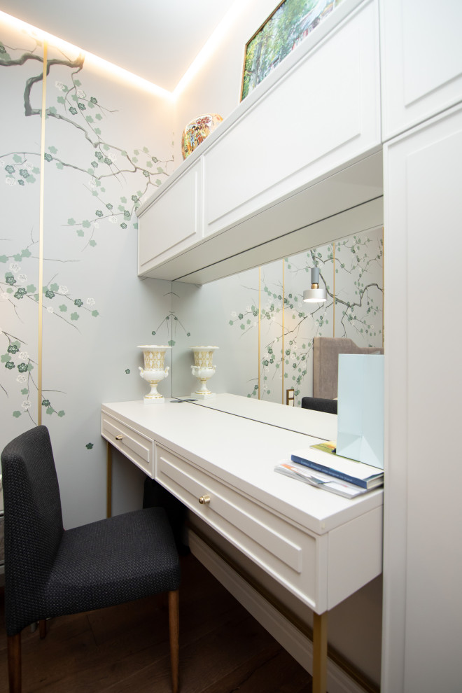 Меблировка спальной комнаты в стиле неоклассика