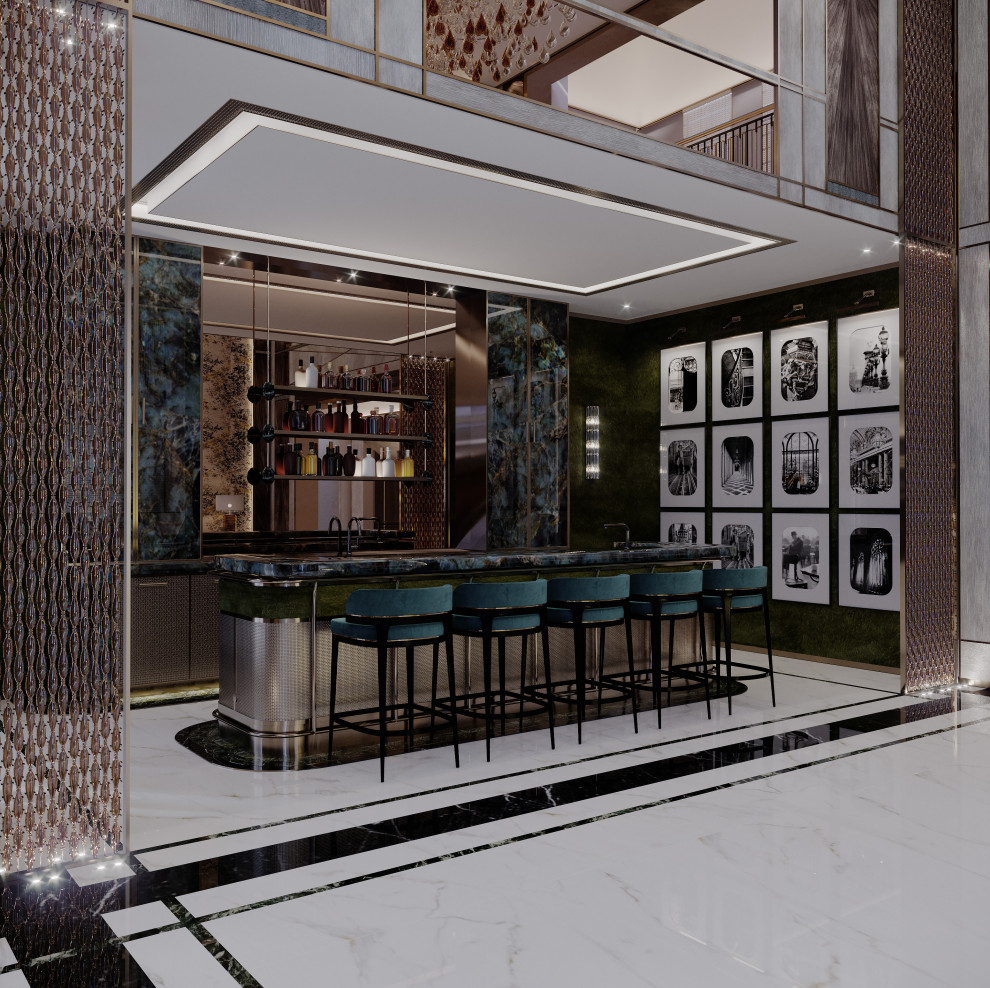 Idee per un angolo bar classico