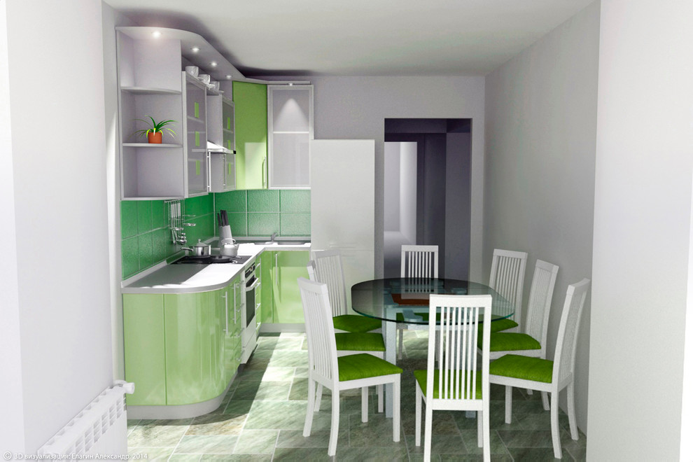 Форэскиз перепланировки кухни