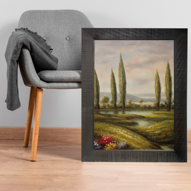 Forest Handmade Wall Art Framed Museum Quality Wall Decor Size: 44x56 ...