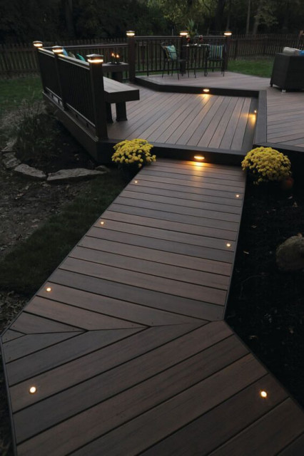 Custom Decks contemporary-terrace