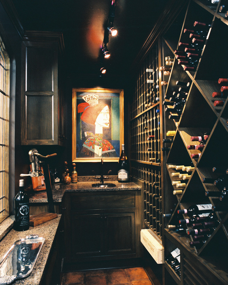 Traditional wine cellar in Columbus.