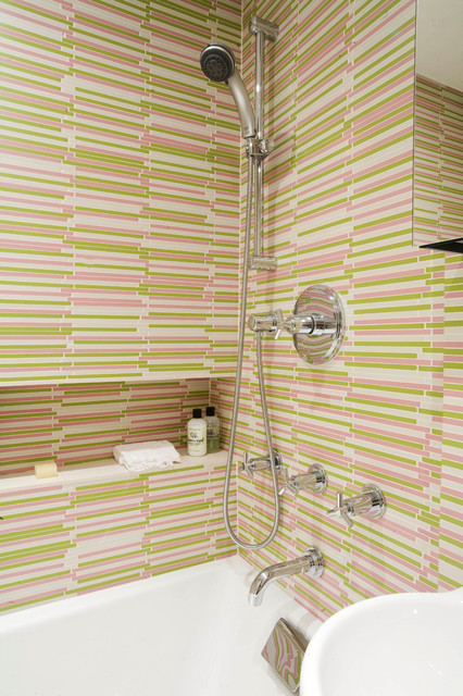 Two Into One contemporary-bathroom