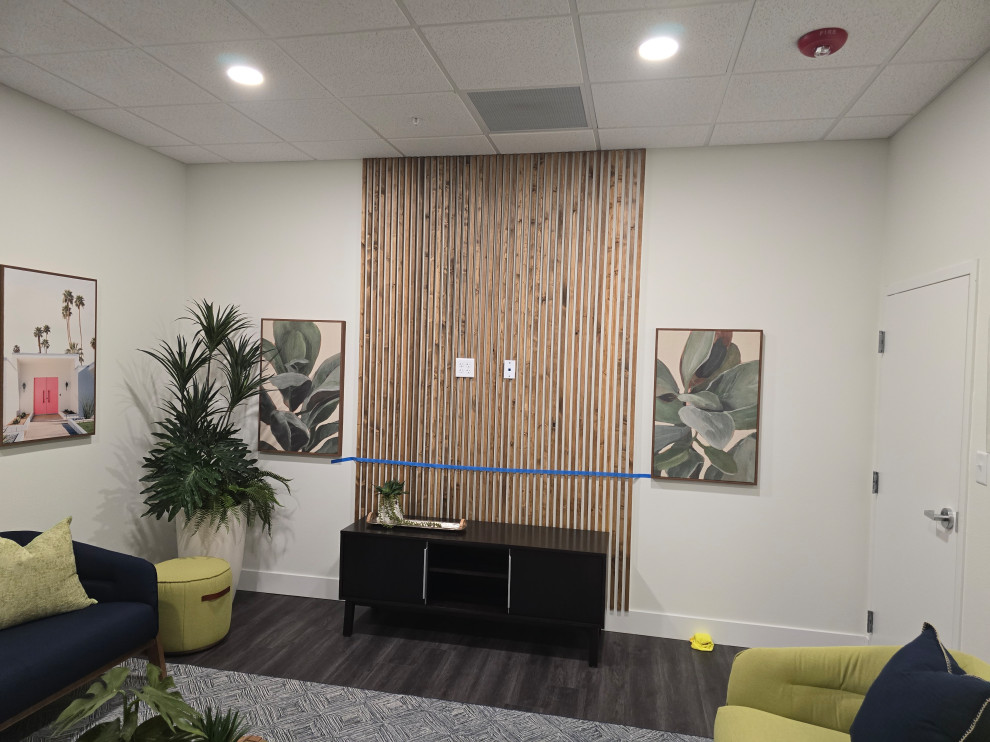 Custom Modern Office Waiting Room