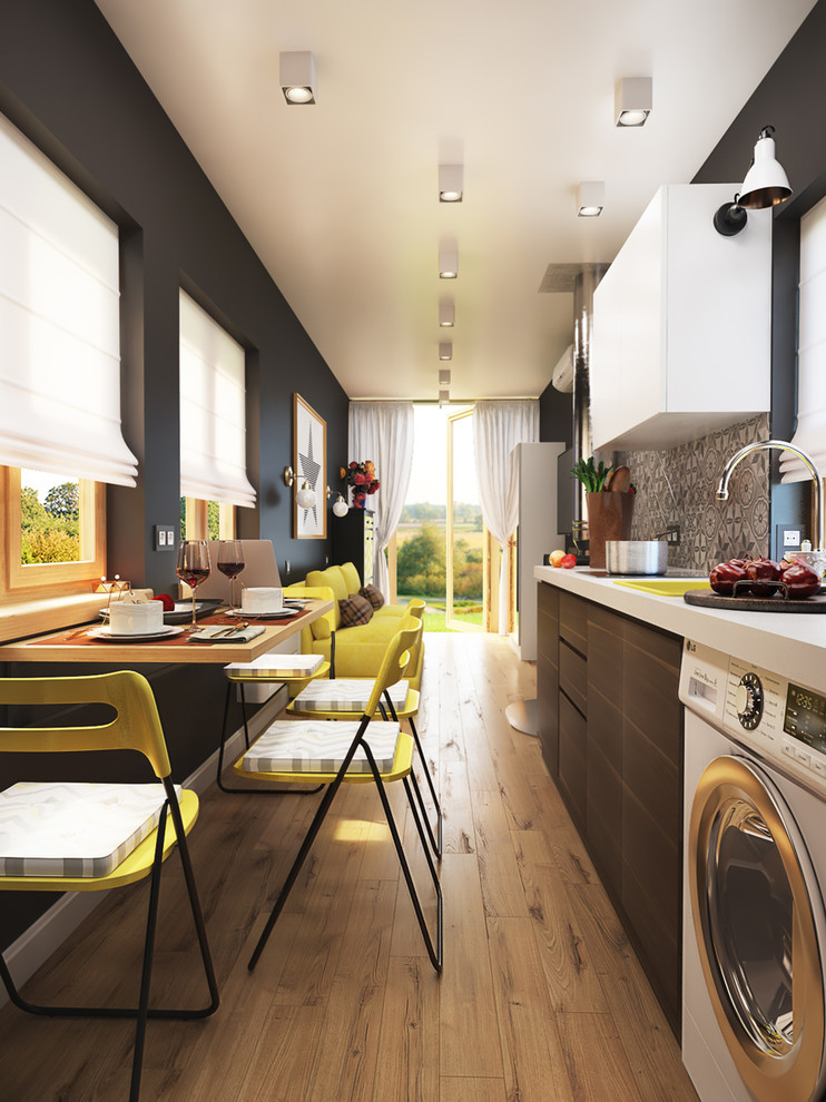 Загородный дом для небольшой семьи