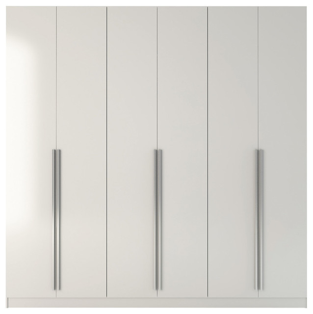 Manhattan Comfort 4 Drawer Eldridge 6 Door Wardrobe Contemporary Manhattan Comfort 4 Drawer Eldridge 6 Door Wardrobe Contemporary Armoires And Wardrobes By