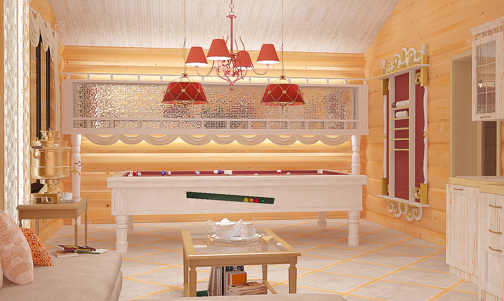 Баня + Бильярд