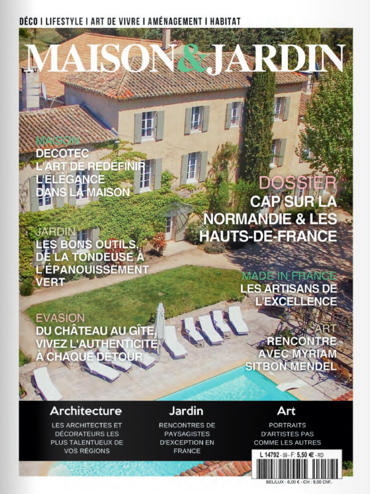 Parution magazine Maison & Jardin