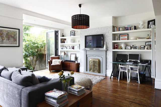 Residential Interiors scandinavian-living-room