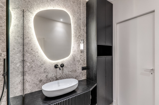 H. Elegant Apartment badrum