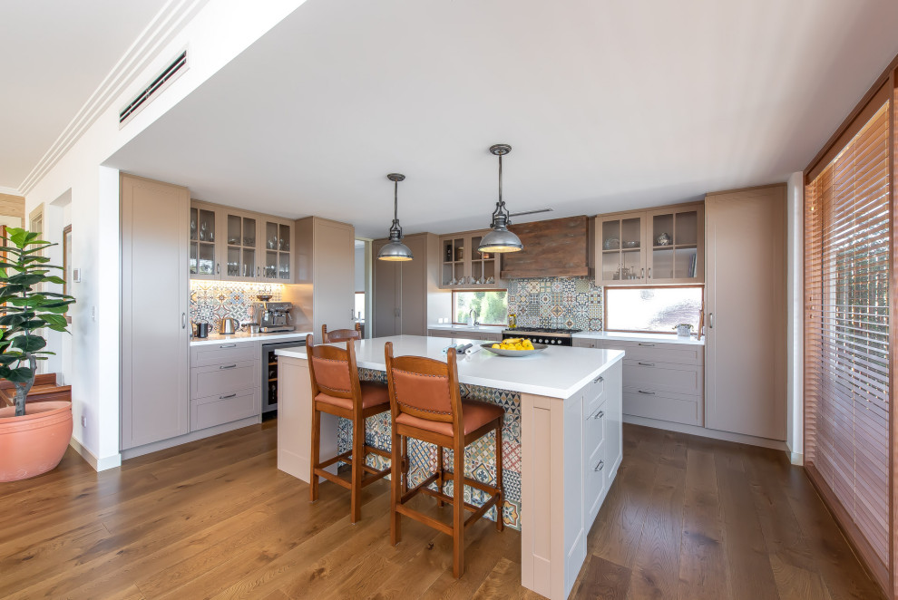 Photo of a mediterranean kitchen in Perth.