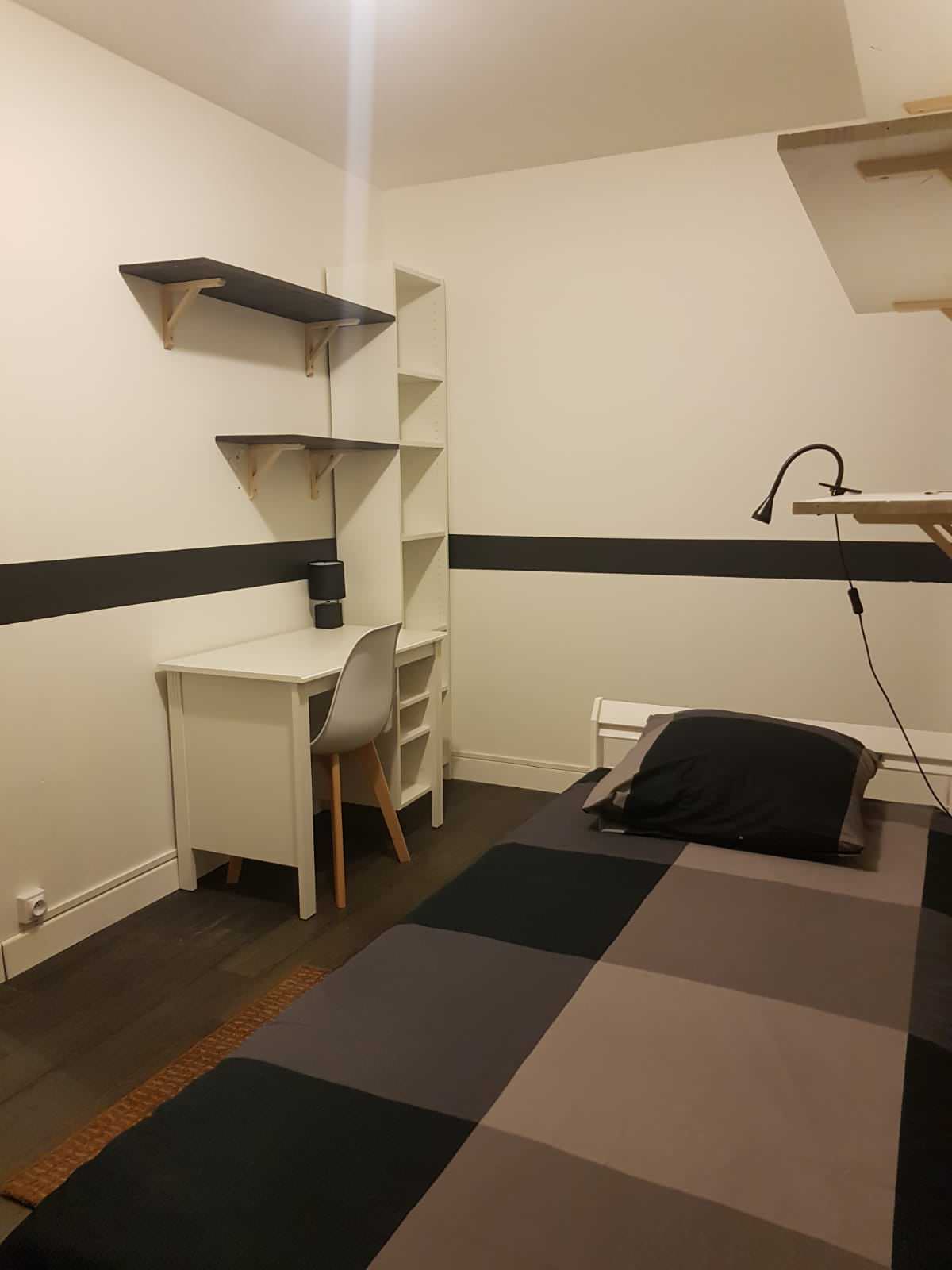 Saint-Ouen-l'Aumône - Aménagement d'une chambre étudiante