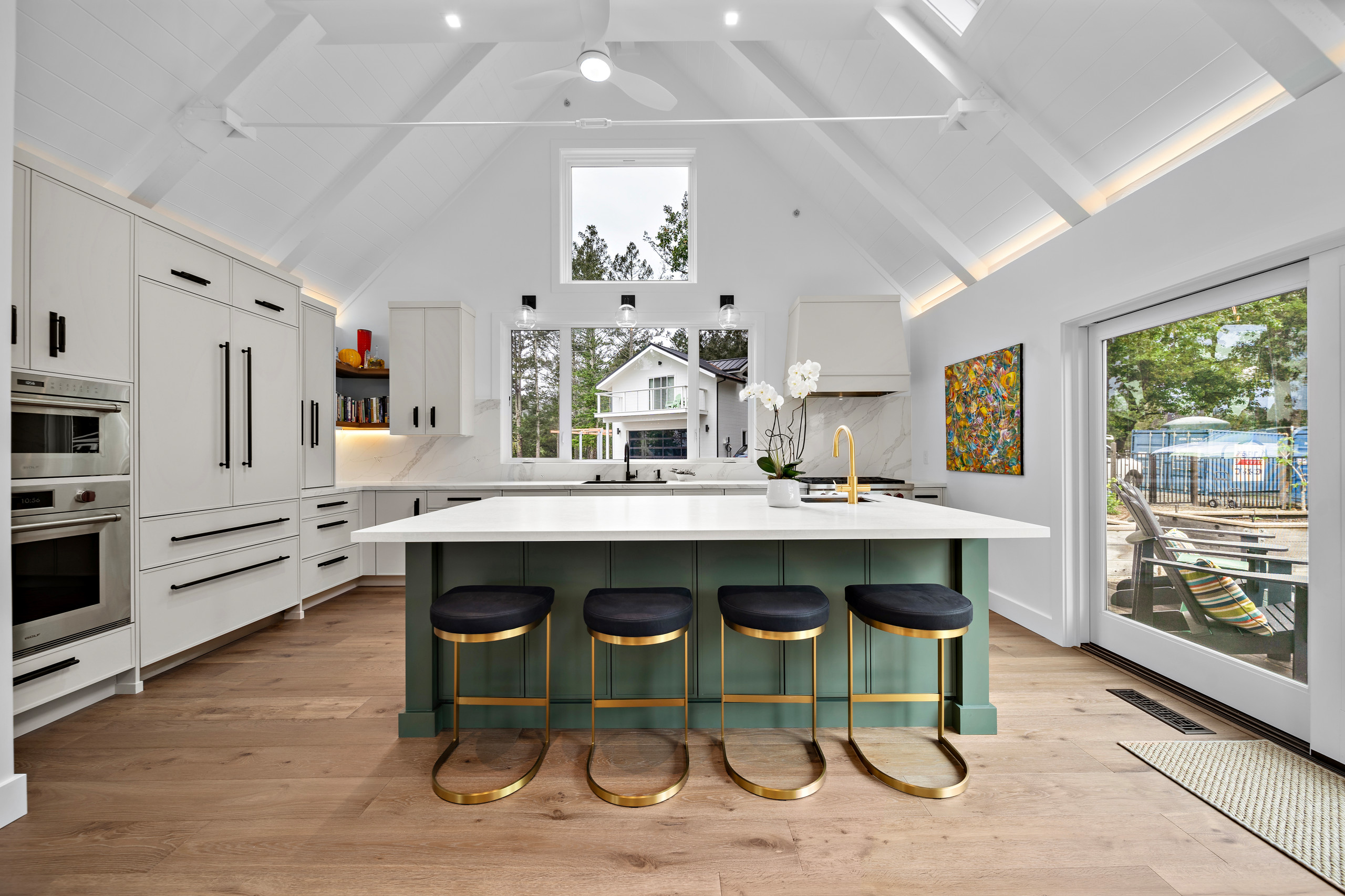 Kitchen Remodel Paint grade cabinets