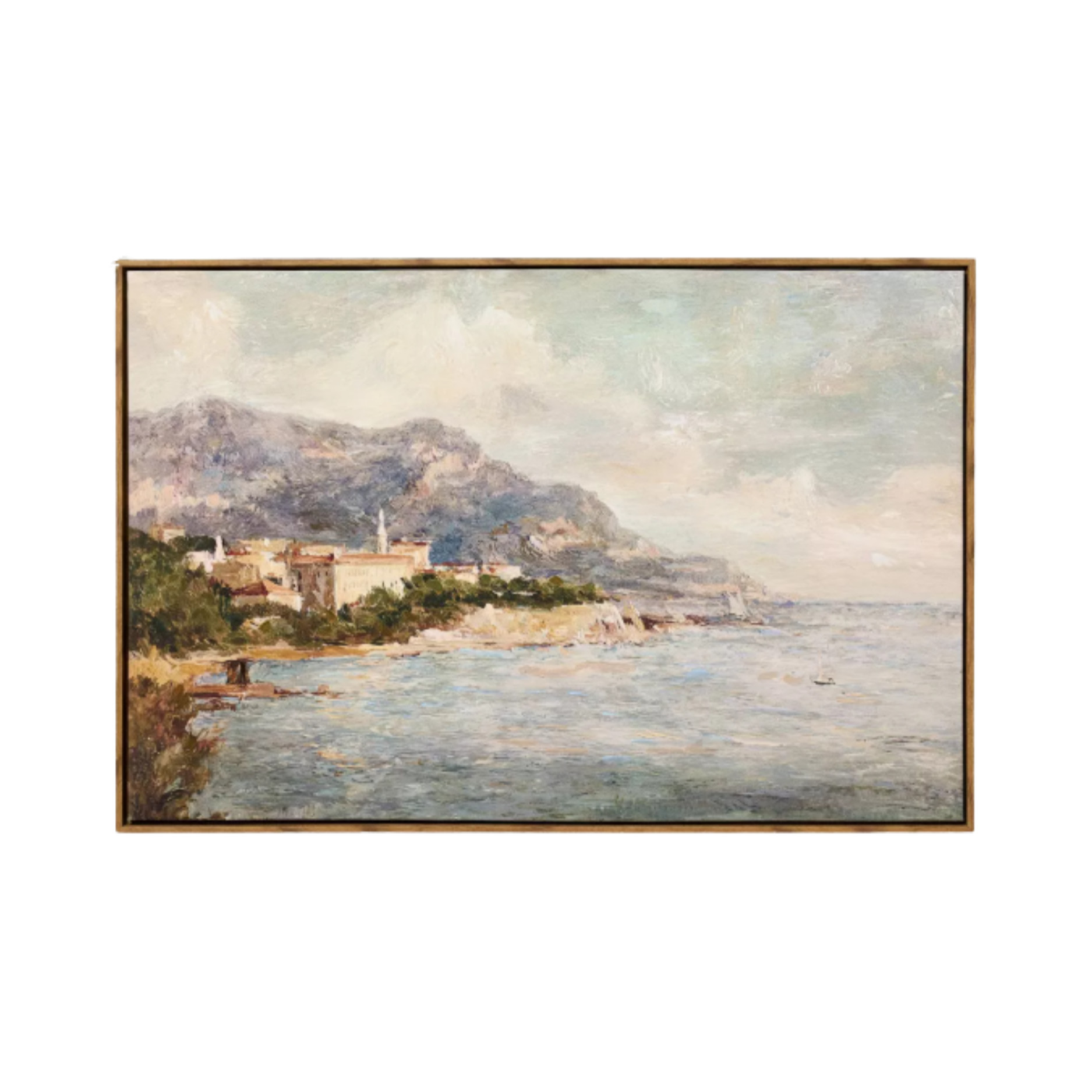 Retailer: Target | 36"x24" Coastal Landscape Wall Art - Threshold™ designed with Studio McGee